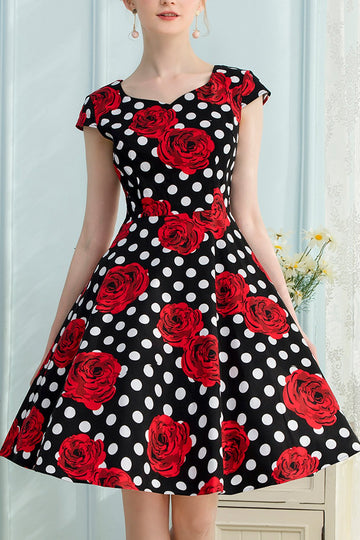 Rose Dots 1950s